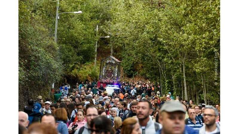 La Virgen del Pino, camino de Teror (Foto TA)